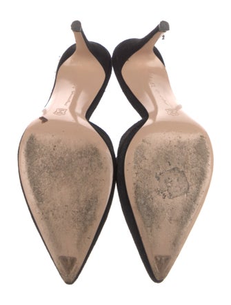 Gianvito Rossi Suede Mules