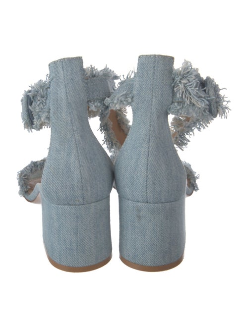 Gianvito Rossi Denim Sandals