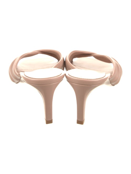 Gianvito Rossi Leather Slides