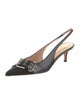 Gianvito Rossi Leather Slingback Pumps
