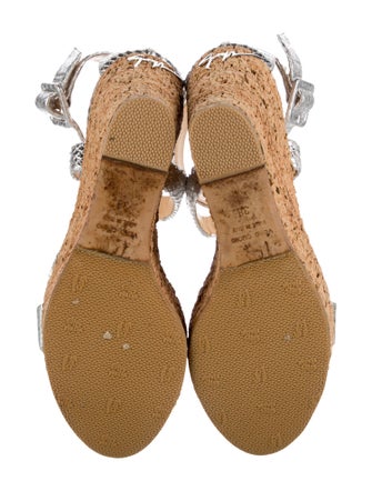 Giuseppe Zanotti Embossed Leather Sandals