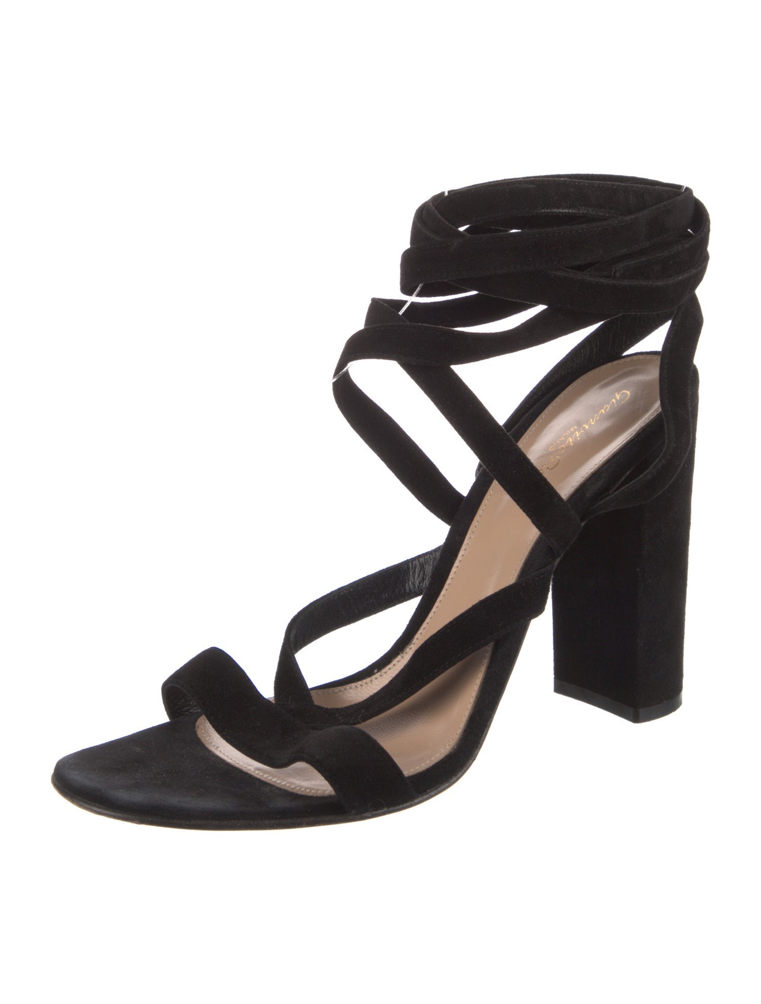 Gianvito Rossi Suede Sandals