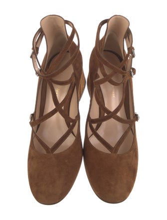 Gianvito Rossi Suede Pumps