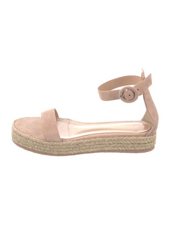 Gianvito Rossi Suede Espadrilles