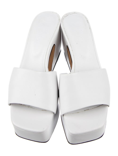 Gianvito Rossi Leather Slides