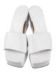 Gianvito Rossi Leather Slides