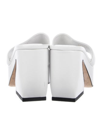 Gianvito Rossi Leather Slides