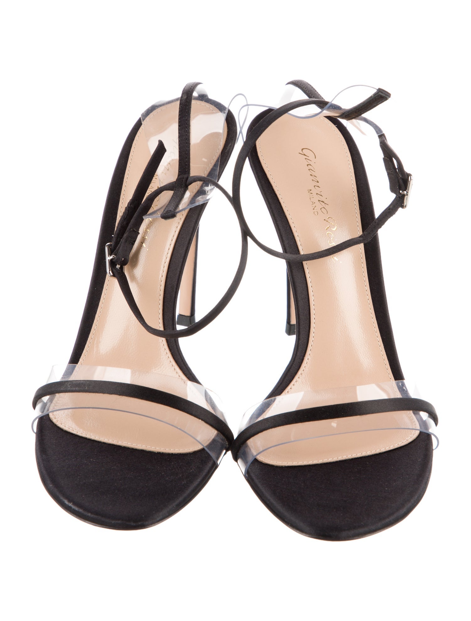 Gianvito Rossi PVC T-Strap Sandals