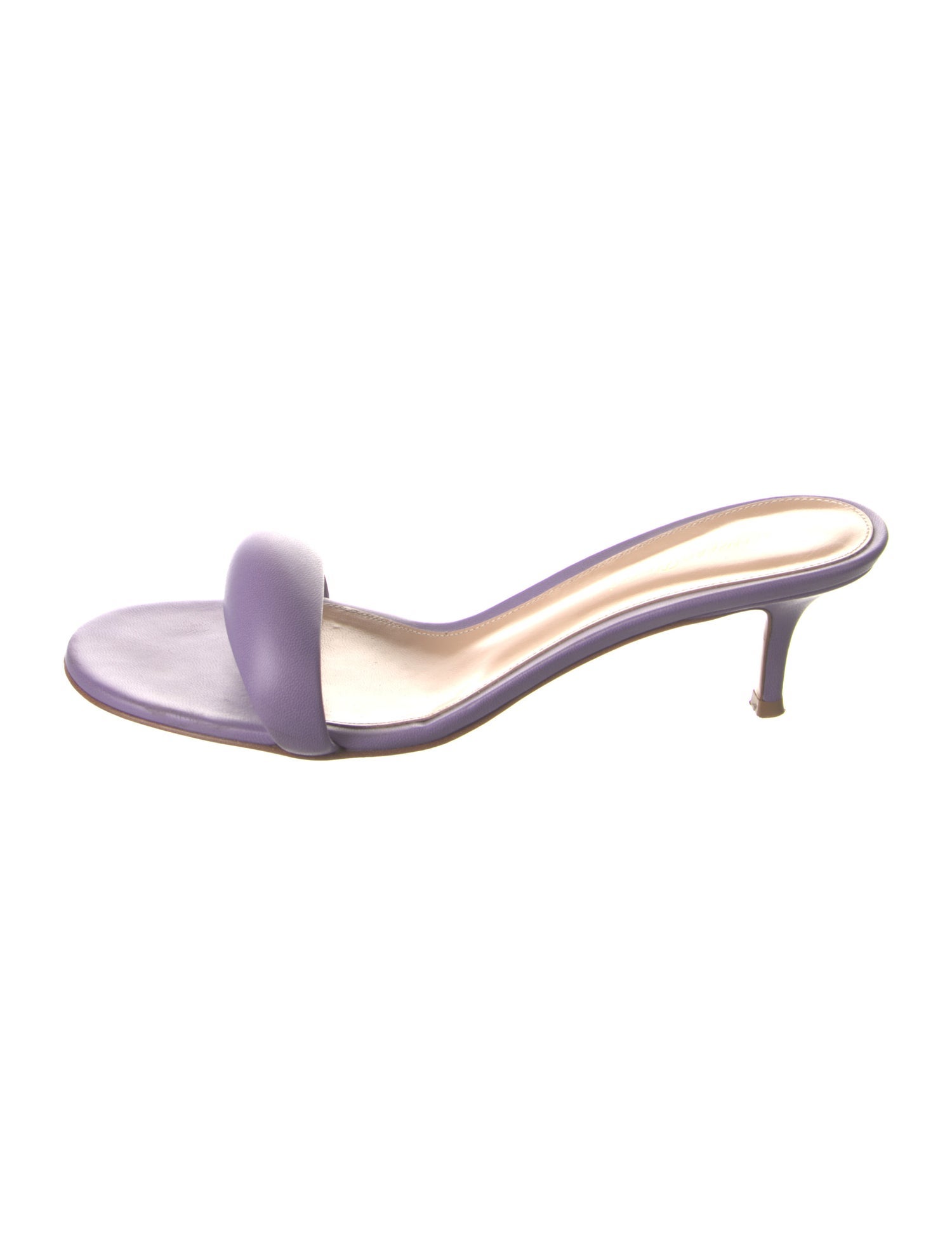 Gianvito Rossi Leather Slides