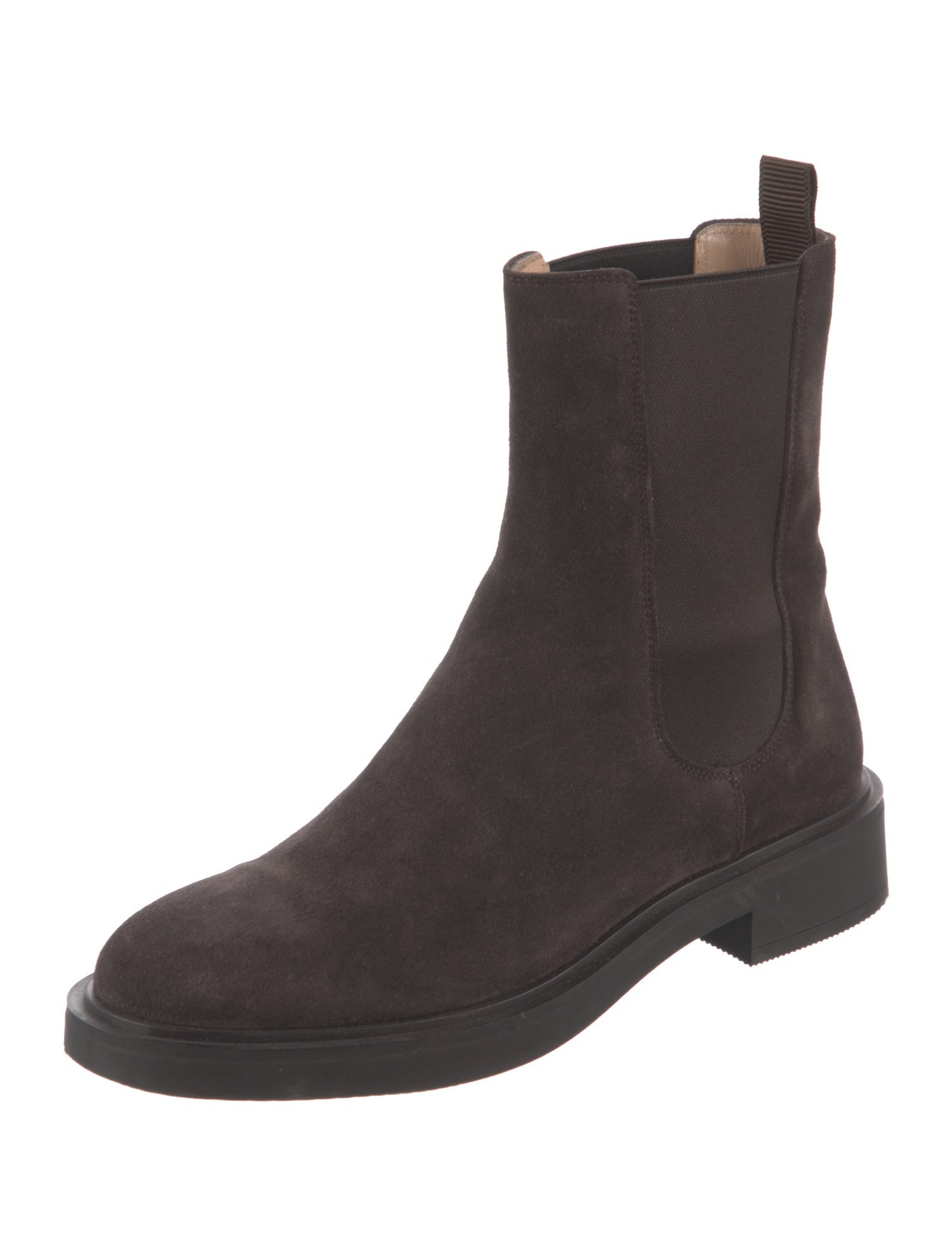 Gianvito Rossi Suede Chelsea Boots