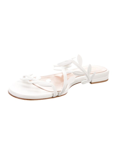 Gianvito Rossi Leather Slides