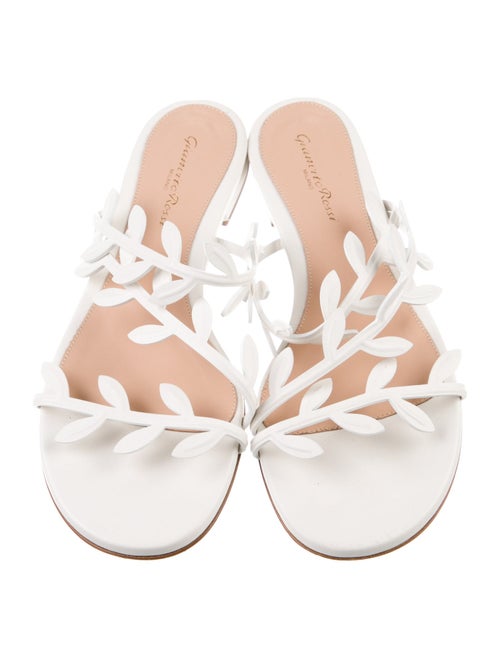 Gianvito Rossi Leather Slides