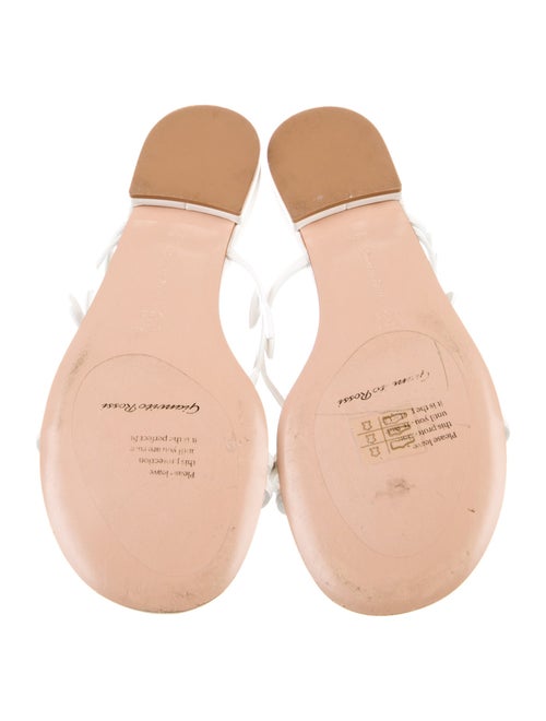 Gianvito Rossi Leather Slides