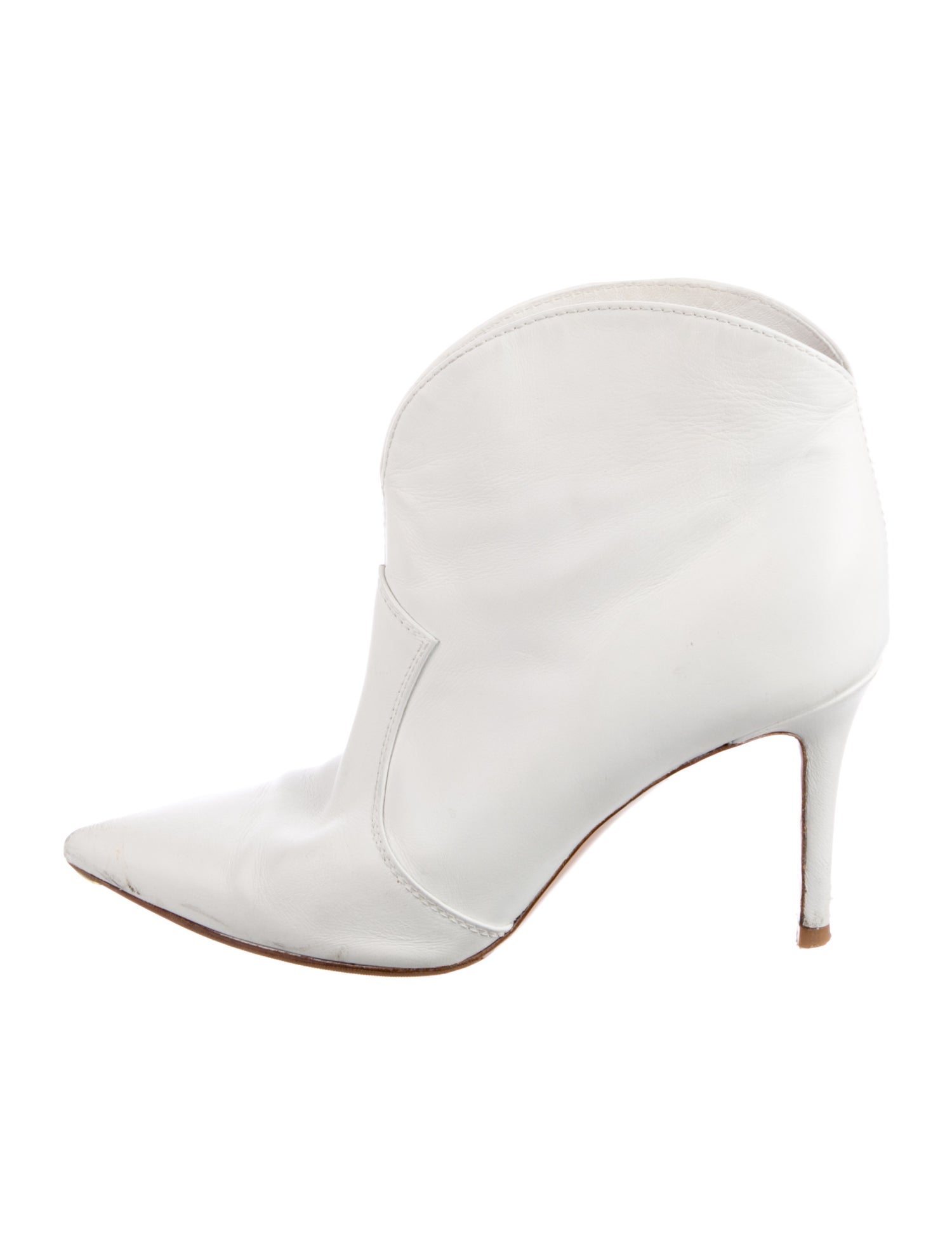 Gianvito Rossi Leather Western Boots