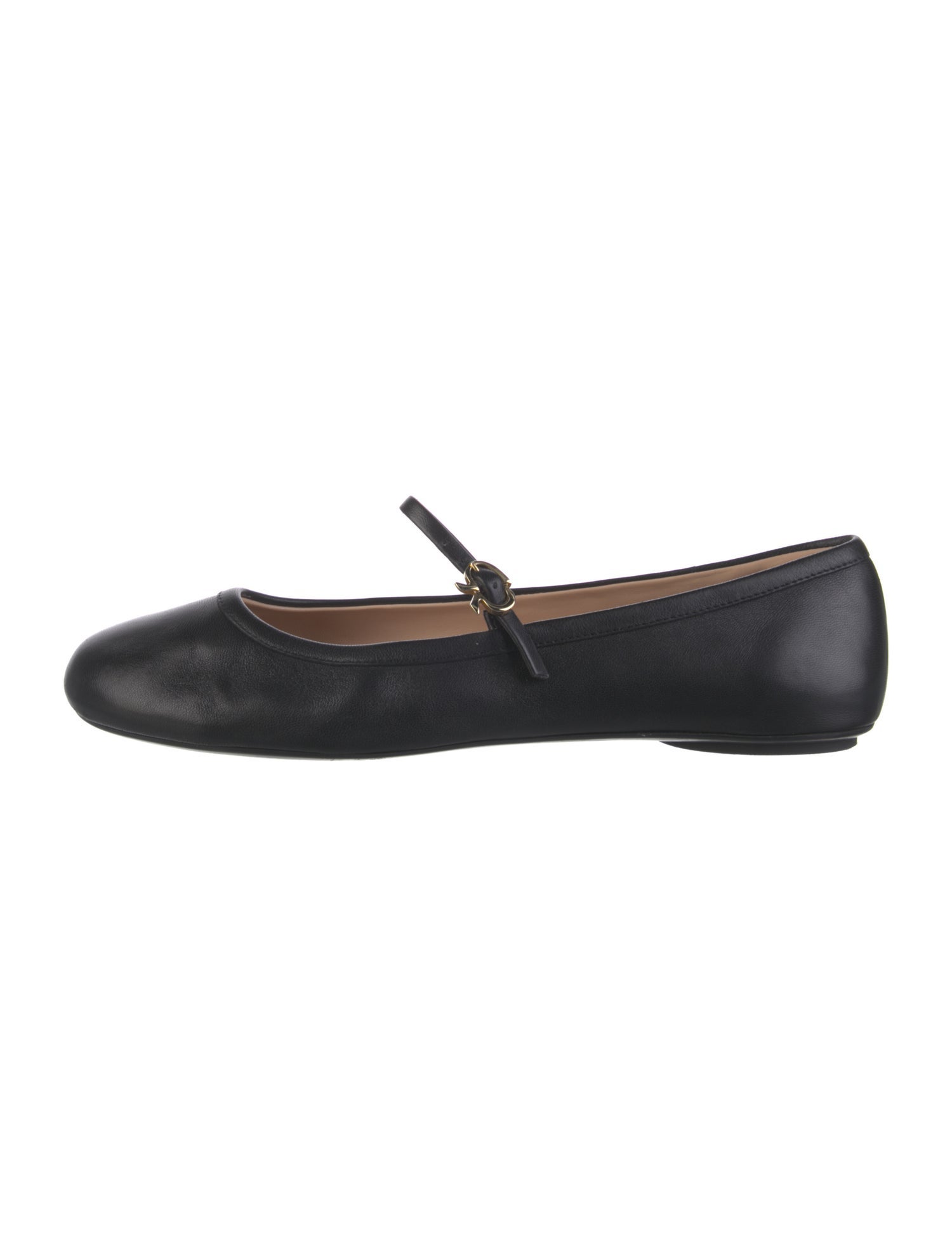 Gianvito Rossi Leather Mary Jane Flats
