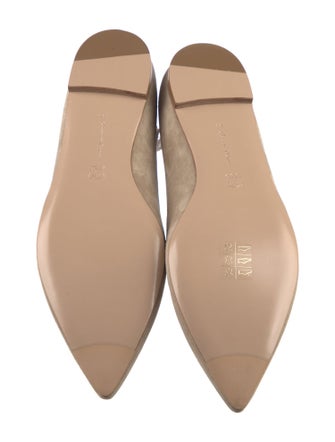 Gianvito Rossi Suede Flats