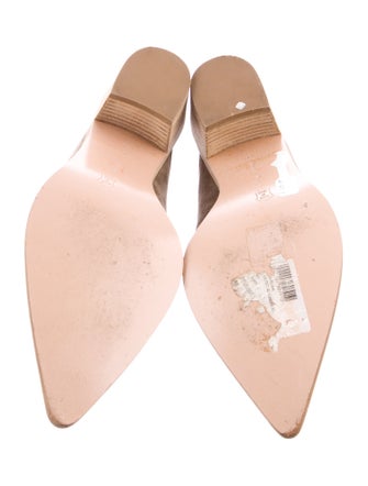 Gianvito Rossi Suede Mules