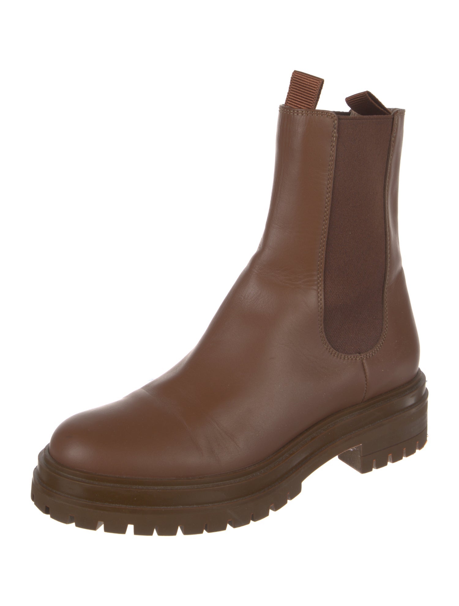 Gianvito Rossi Leather Chelsea Boots