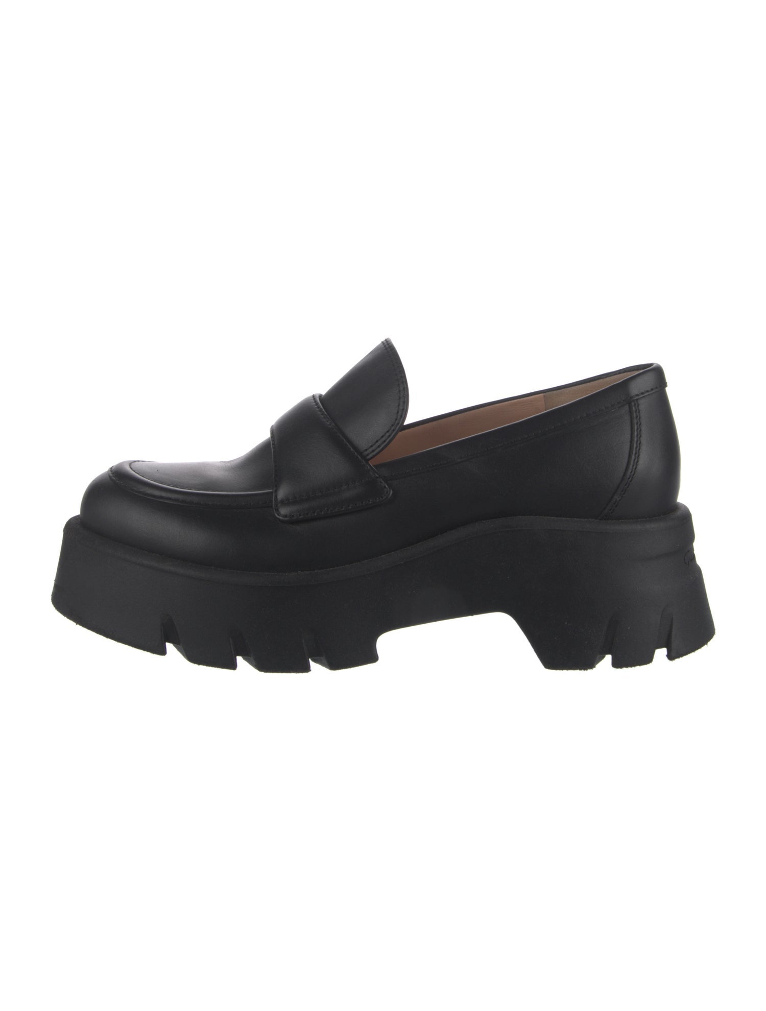 Gianvito Rossi Leather Loafers