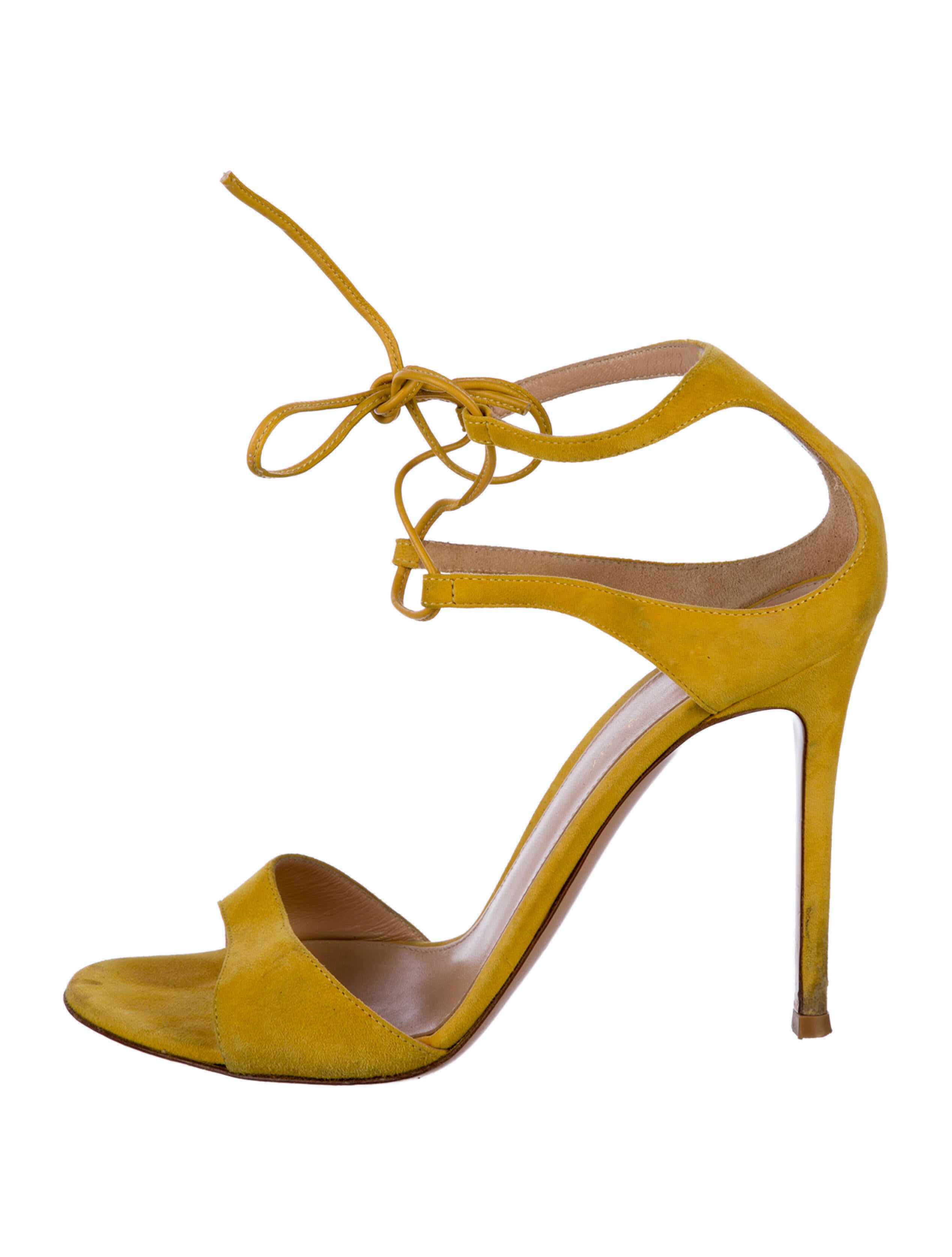 Gianvito Rossi Suede Sandals