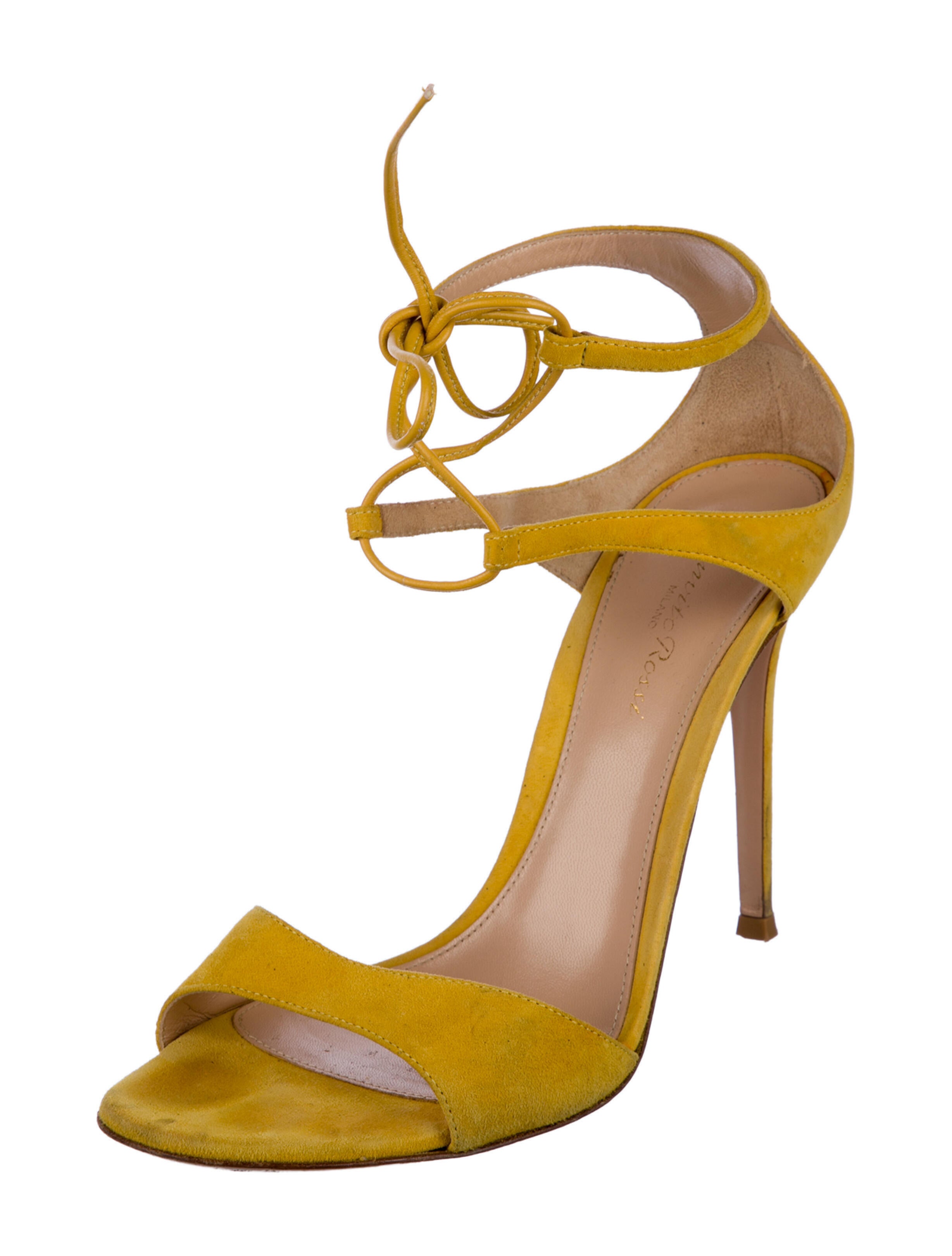 Gianvito Rossi Suede Sandals