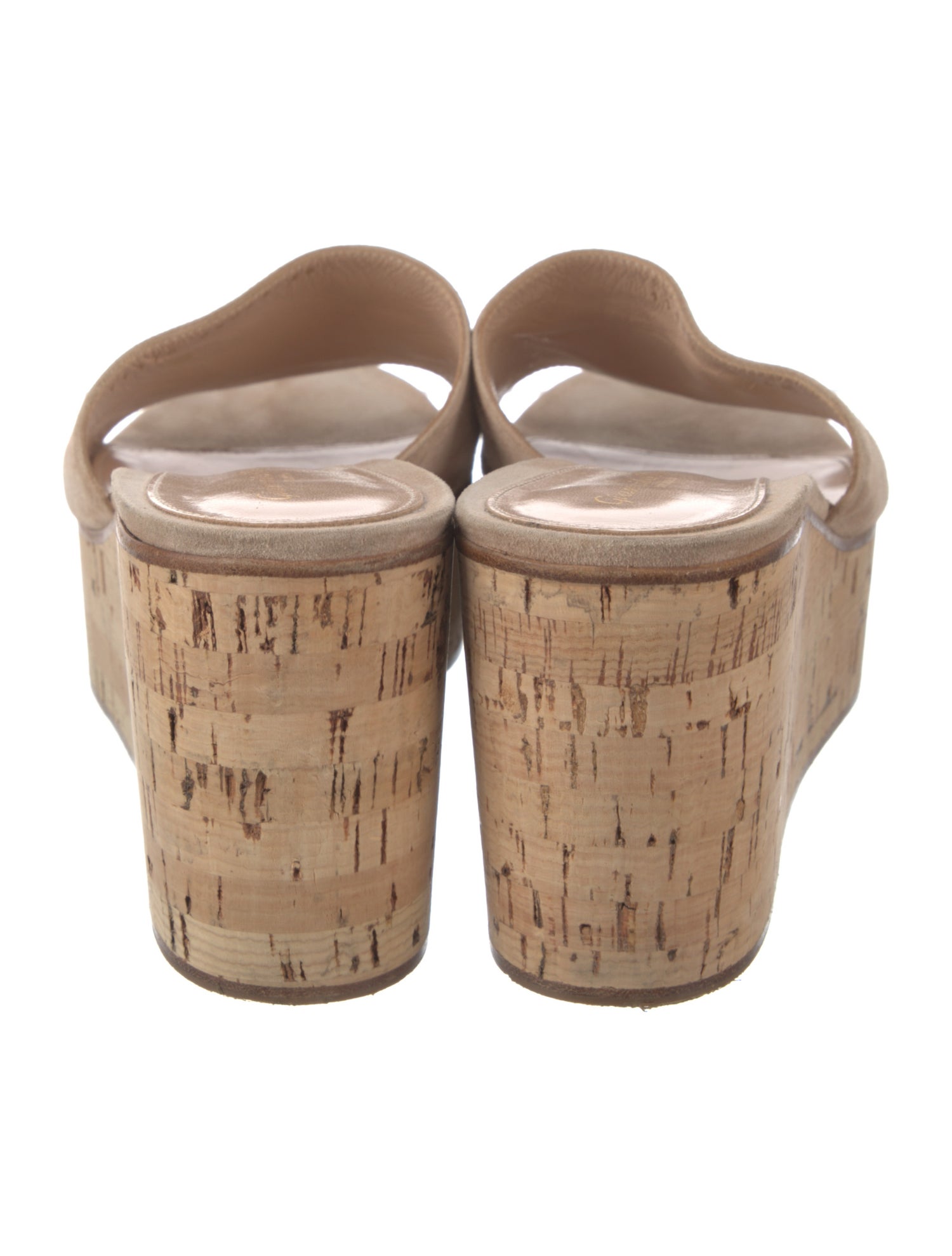 Gianvito Rossi Suede Slides