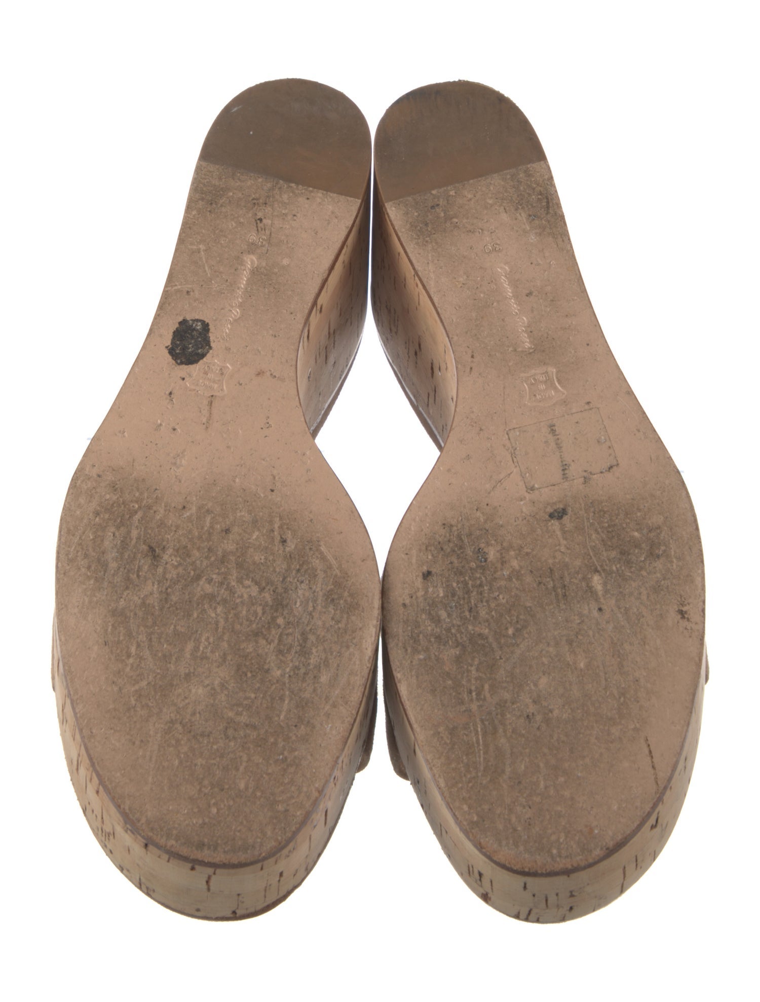 Gianvito Rossi Suede Slides