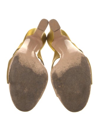 Gianvito Rossi Satin Slides