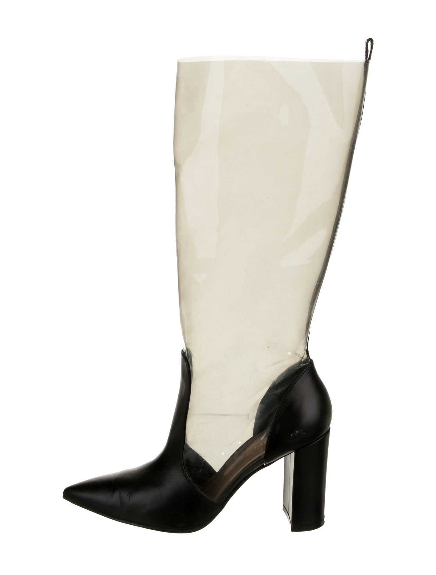 Gianvito Rossi PVC Colorblock Pattern Boots