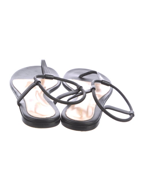 Gianvito Rossi Leather T-Strap Sandals