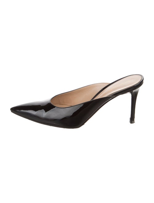 Gianvito Rossi Patent Leather Mules