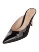 Gianvito Rossi Patent Leather Mules