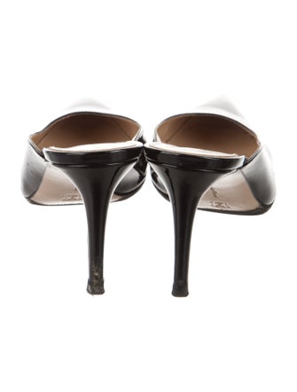 Gianvito Rossi Patent Leather Mules