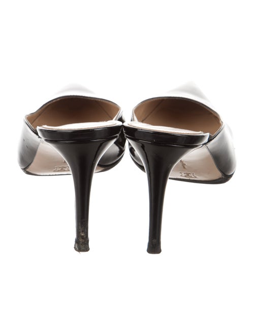 Gianvito Rossi Patent Leather Mules