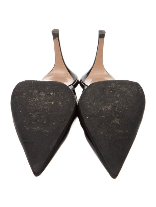 Gianvito Rossi Patent Leather Mules