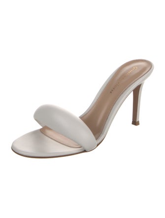 Gianvito Rossi Leather Slides