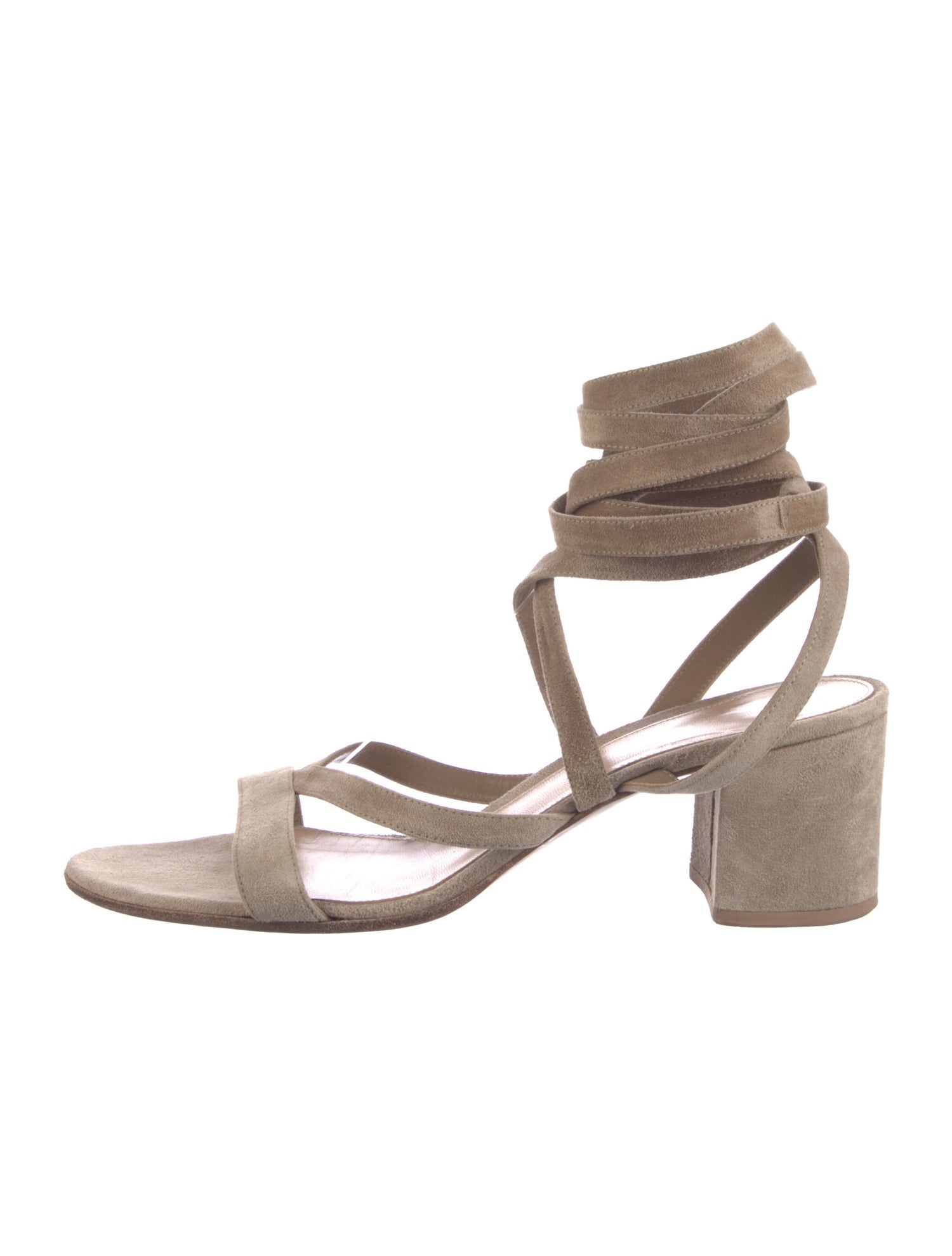 Gianvito Rossi Suede Sandals