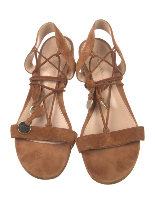 Gianvito Rossi Suede Sandals