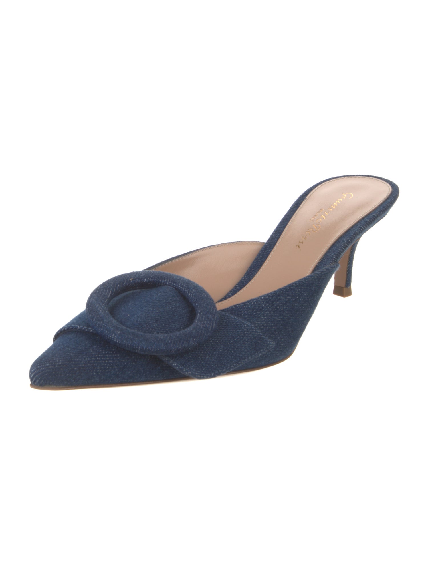 Gianvito Rossi Suede Mules