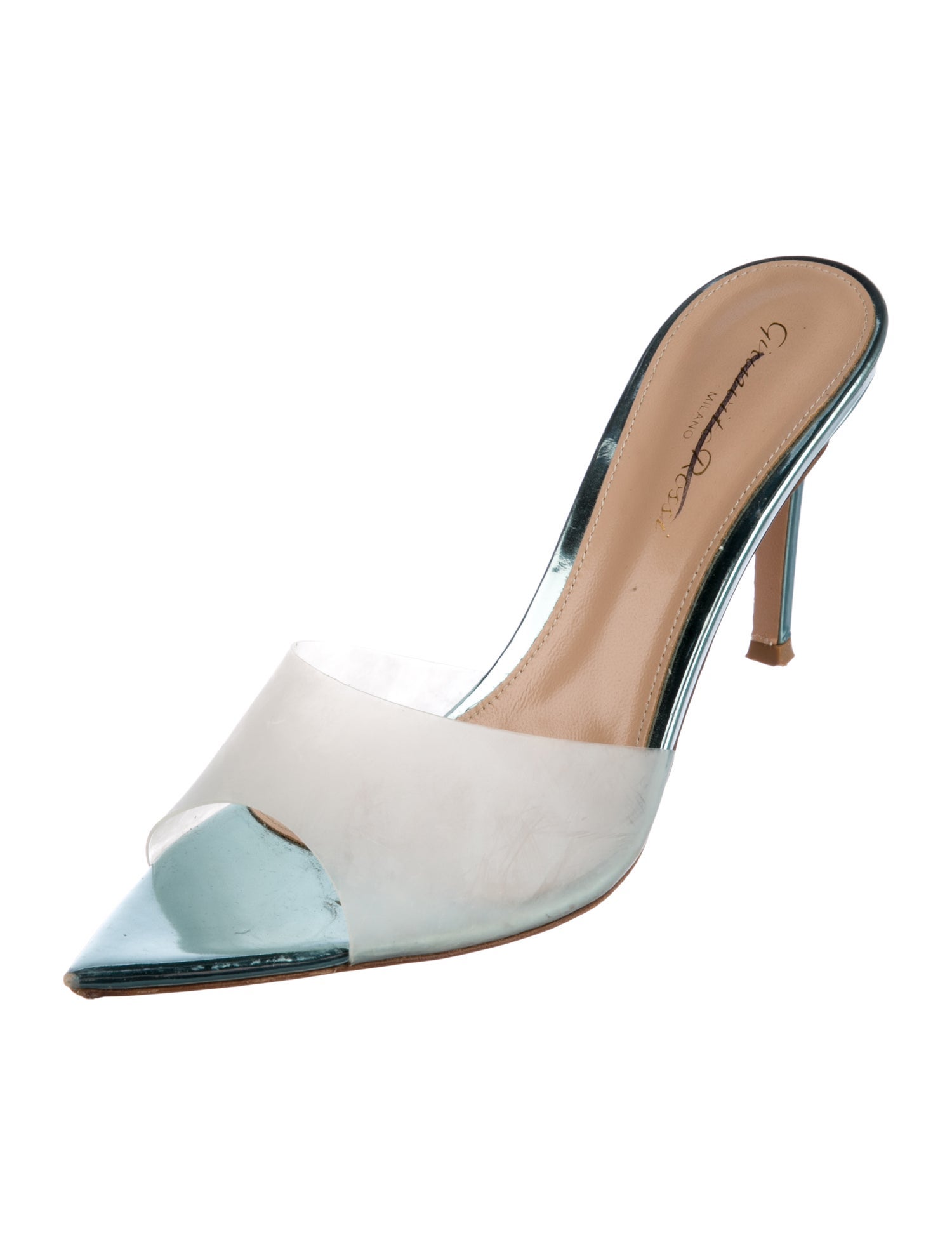 Gianvito Rossi PVC Slides