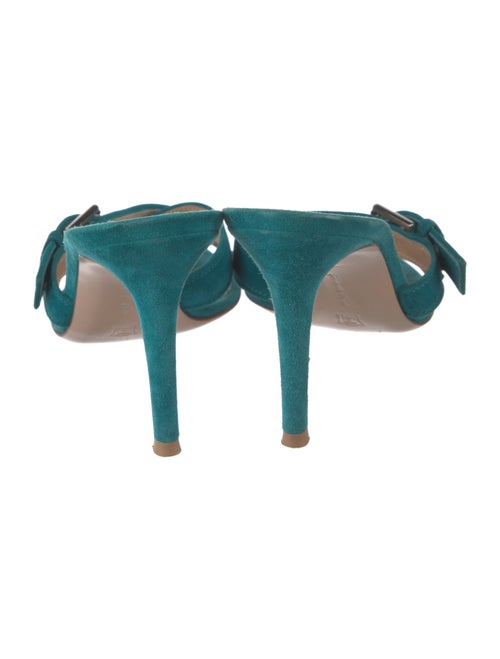 Gianvito Rossi Suede Slides