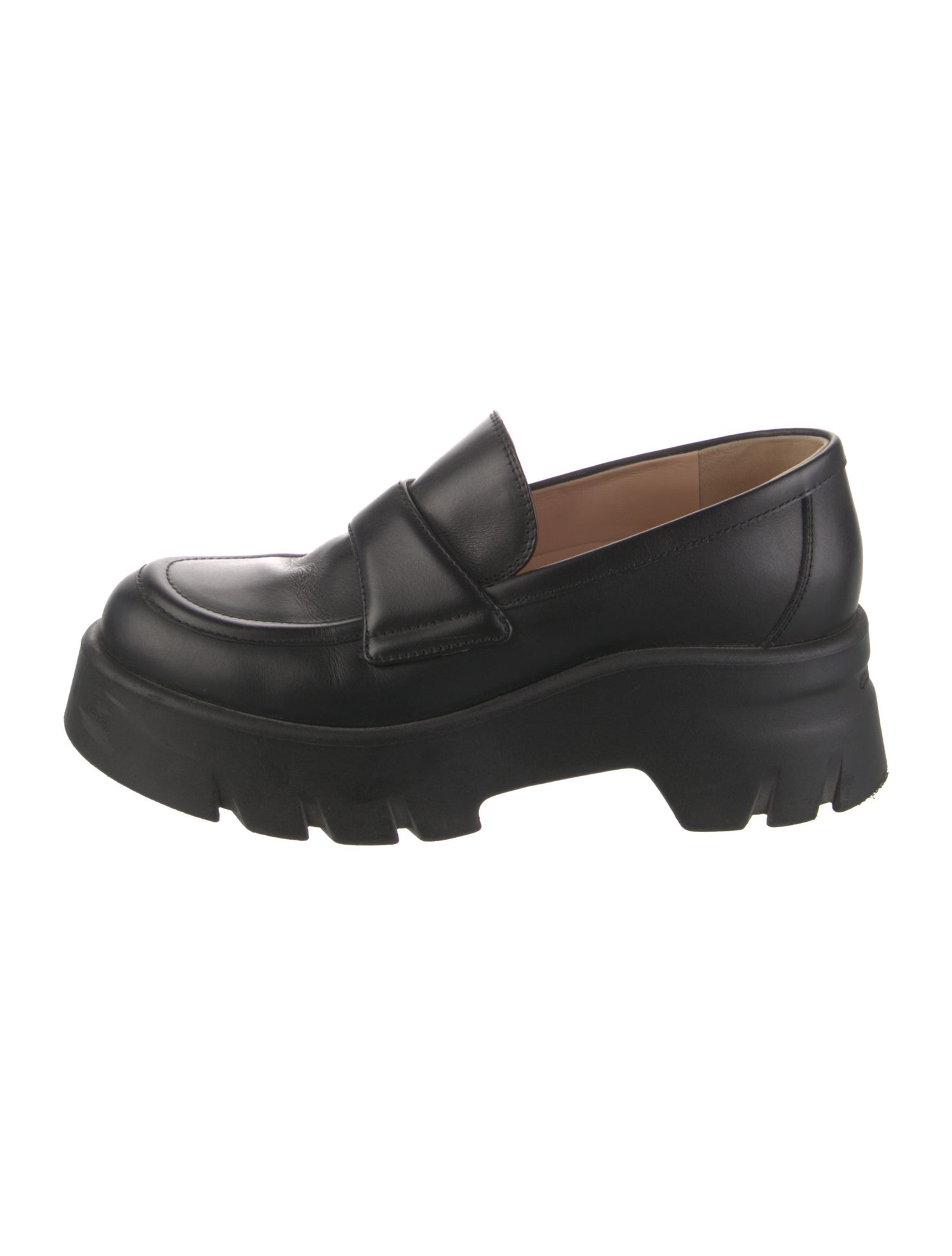 Gianvito Rossi Leather Loafers