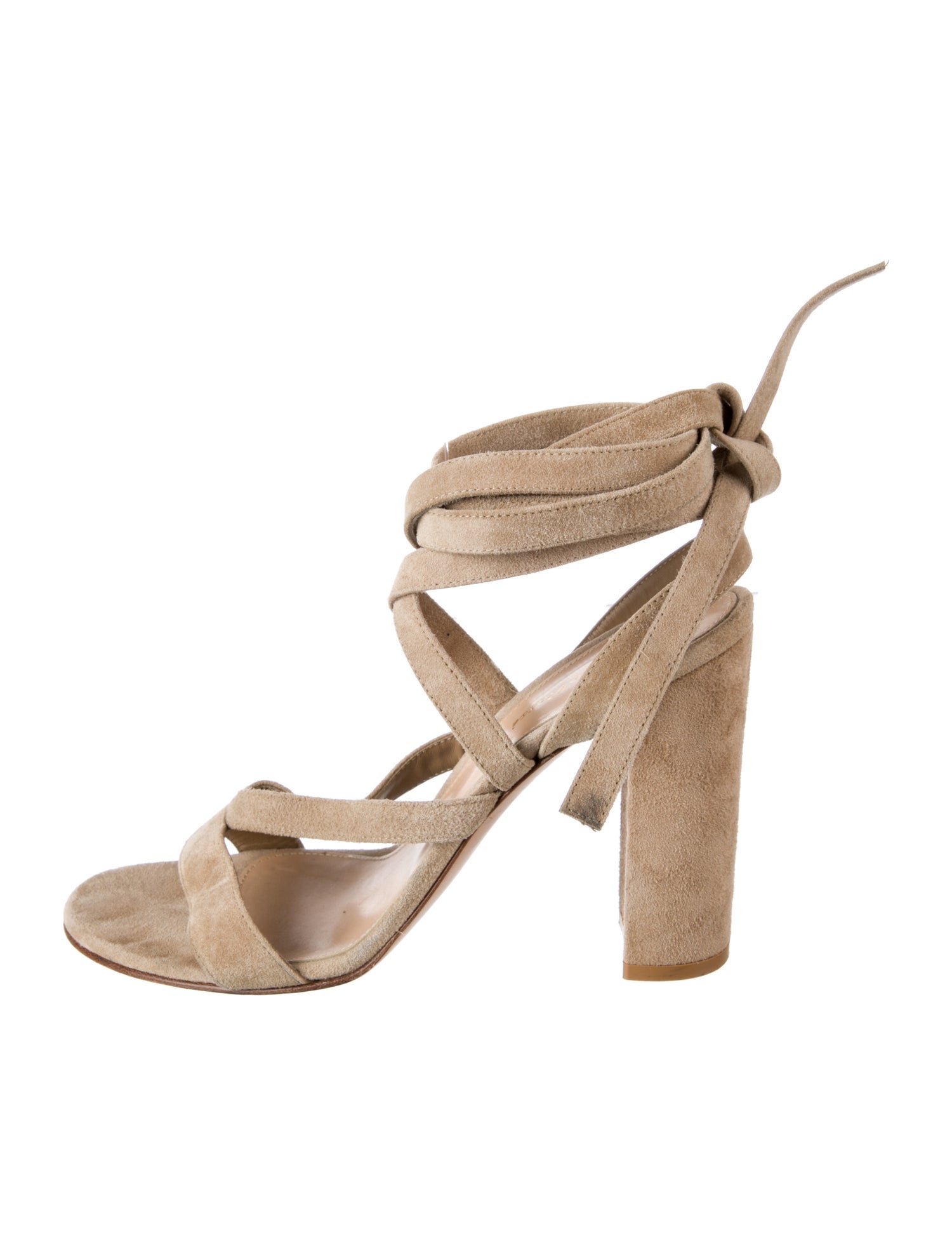 Gianvito Rossi Suede Sandals