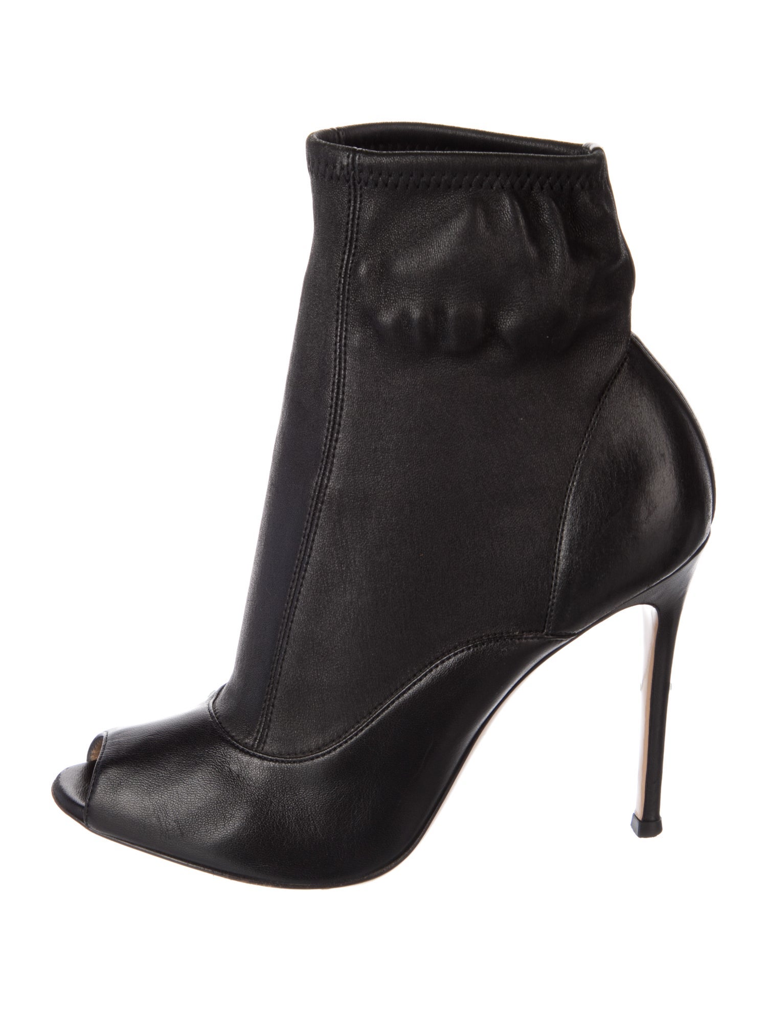 Gianvito Rossi Leather Sock Boots