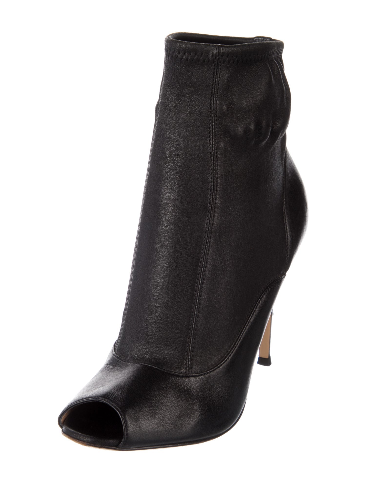 Gianvito Rossi Leather Sock Boots