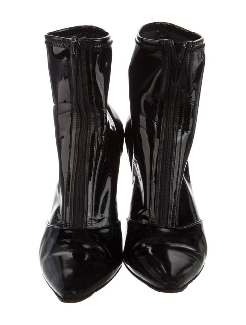 Gianvito Rossi Patent Leather Sock Boots