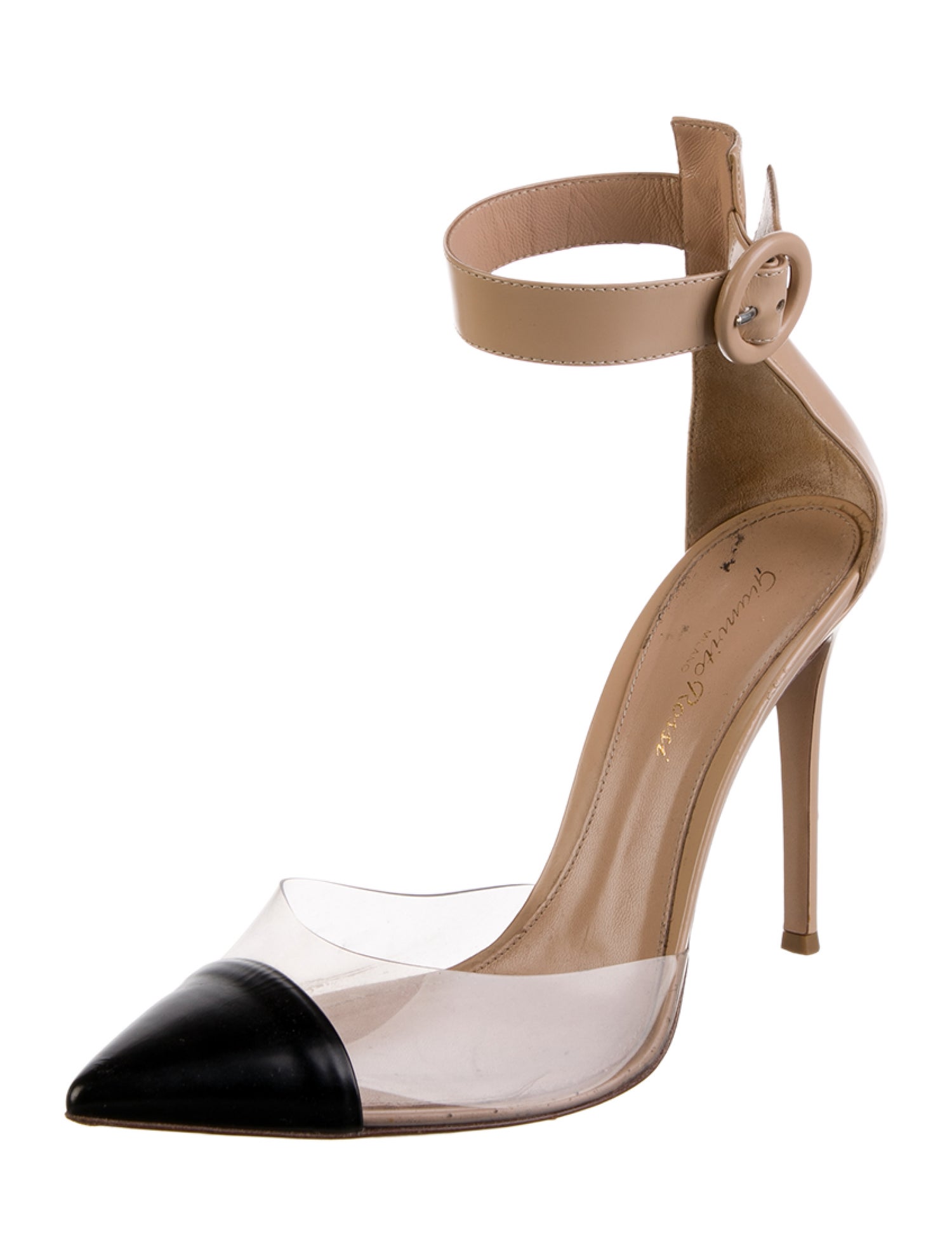 Gianvito Rossi PVC D'Orsay Pumps