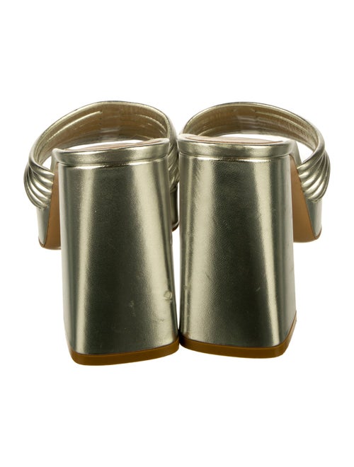 Gianvito Rossi Leather Slides