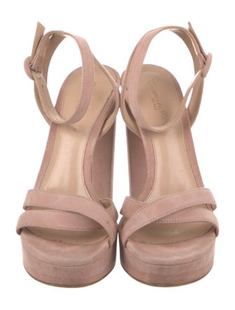 Gianvito Rossi Suede Sandals