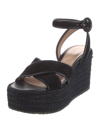 Gianvito Rossi Suede Espadrilles